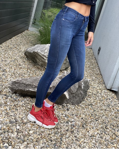 Džíny dámské Replay STELLA HYPERFLEX modré